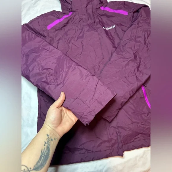 Columbia Women's Dark Purple Ski Jacket - Picture 2 of 8